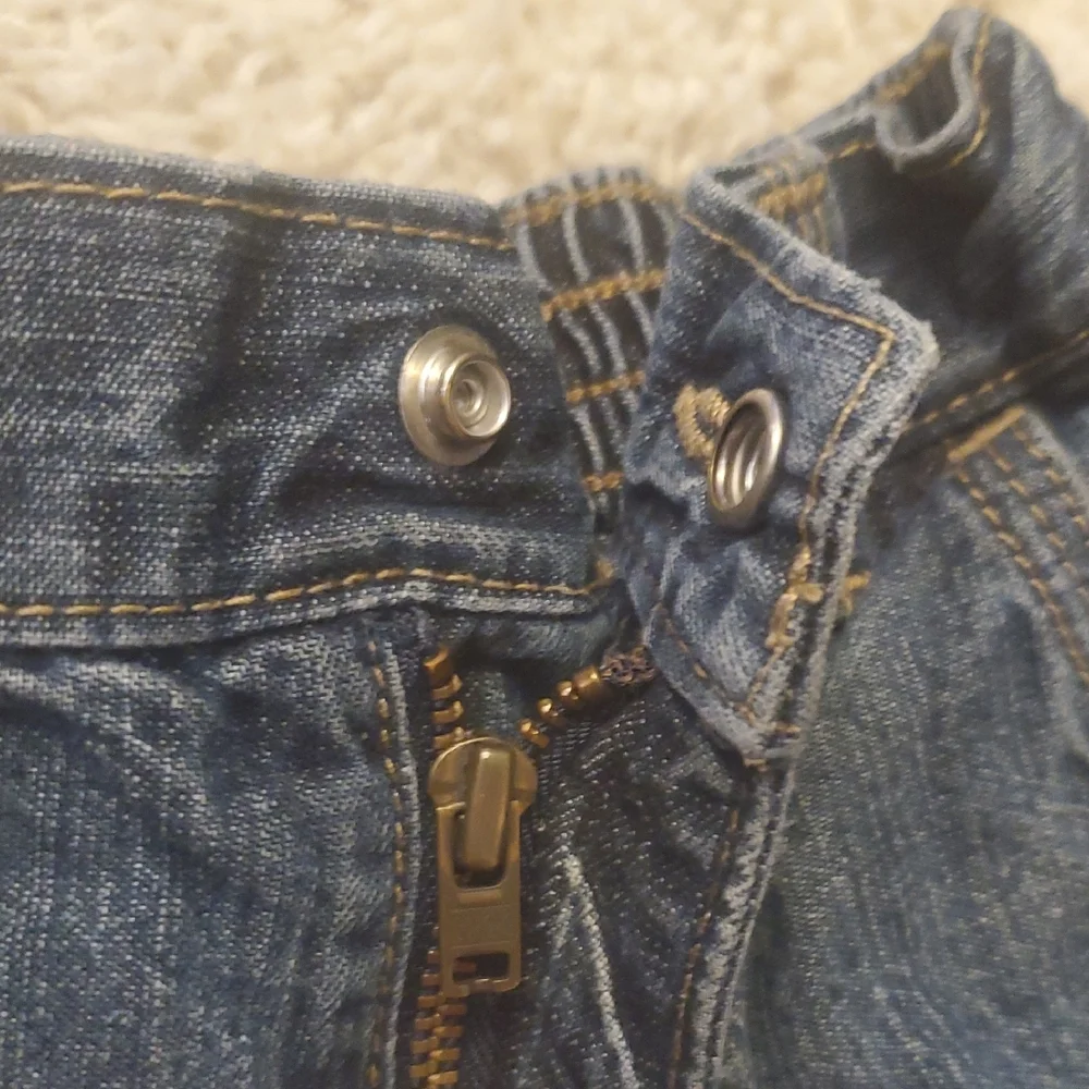 5 For‎ 25$ Old Navy Denim Shorts Boys Size 12-18 Months Blue